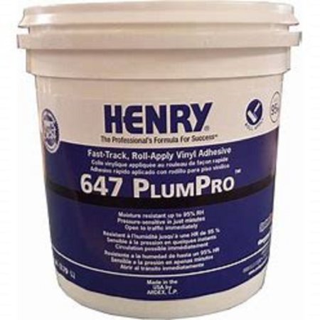 HENRY Henry 647 PlumPro Fast-Track, Roll-Apply Vinyl Adhesive 1 GAL 647 1 GAL